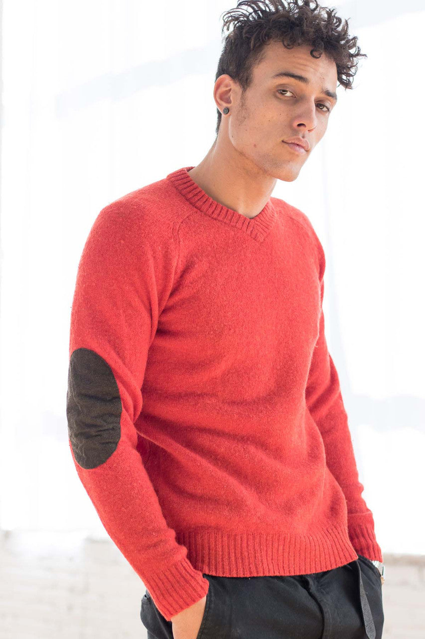 Red Woolrich Sweater