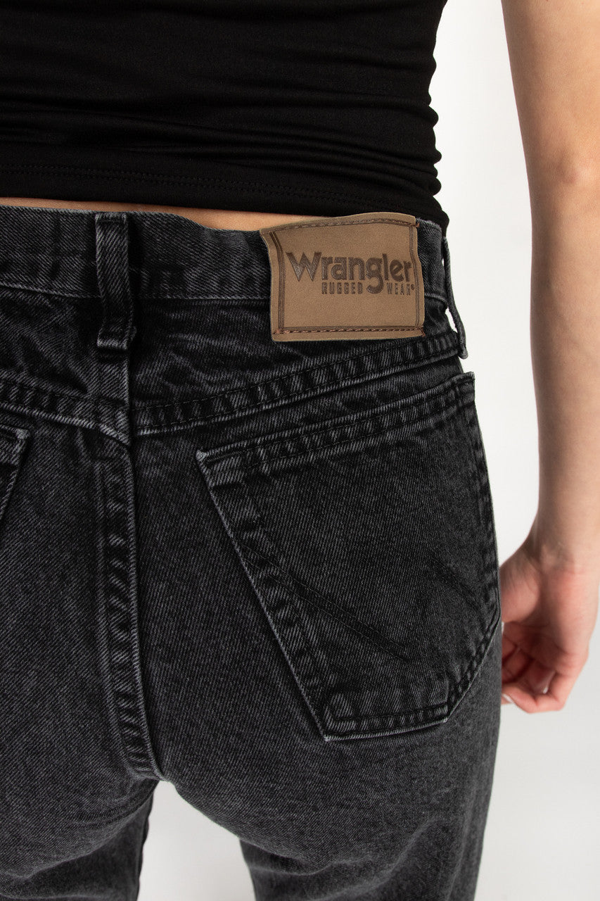 Vintage Black Wrangler Straight Leg Jeans