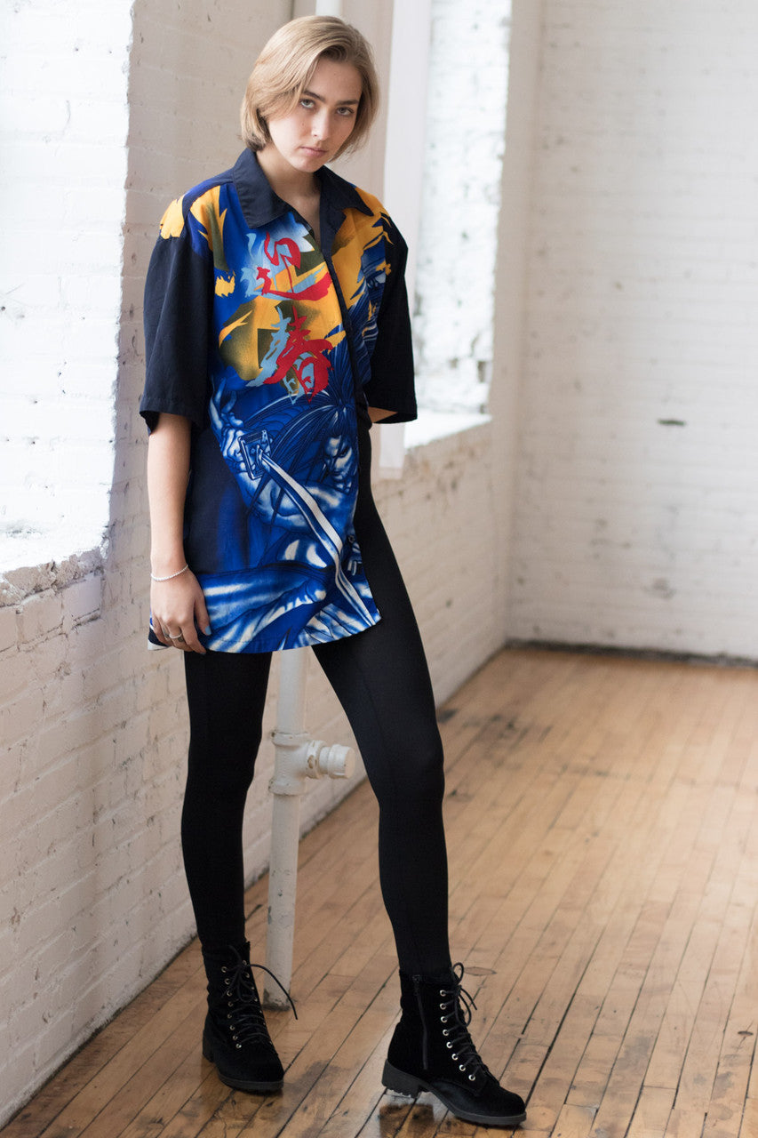 Anime Samuri Rave Y2K Shirt