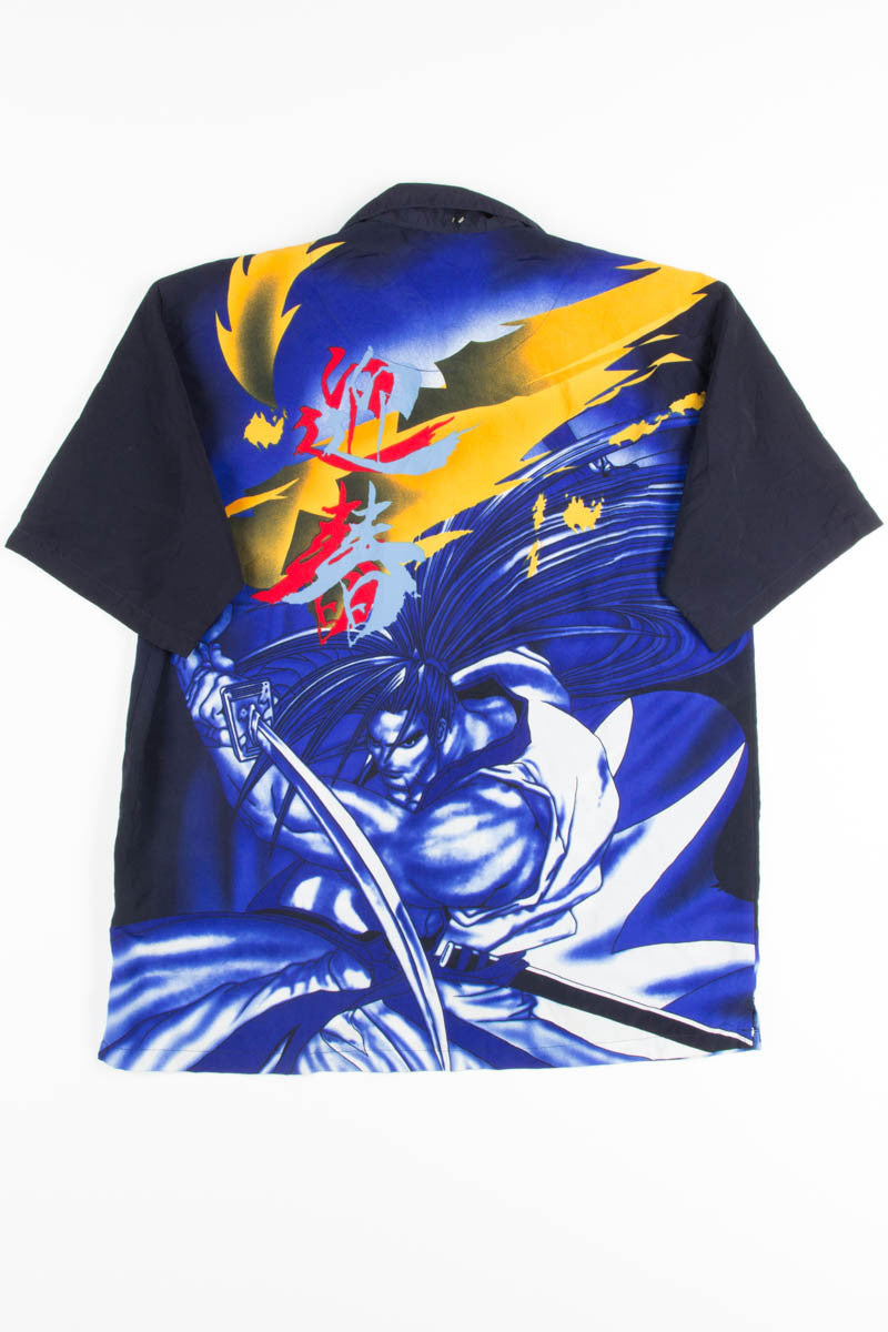 Anime Samuri Rave Y2K Shirt