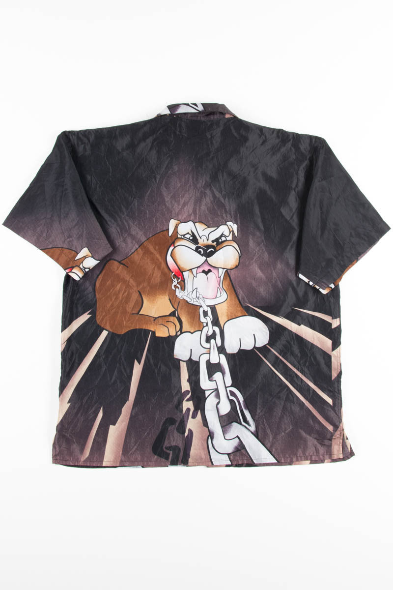 Angry Dog Rave Y2K Shirt