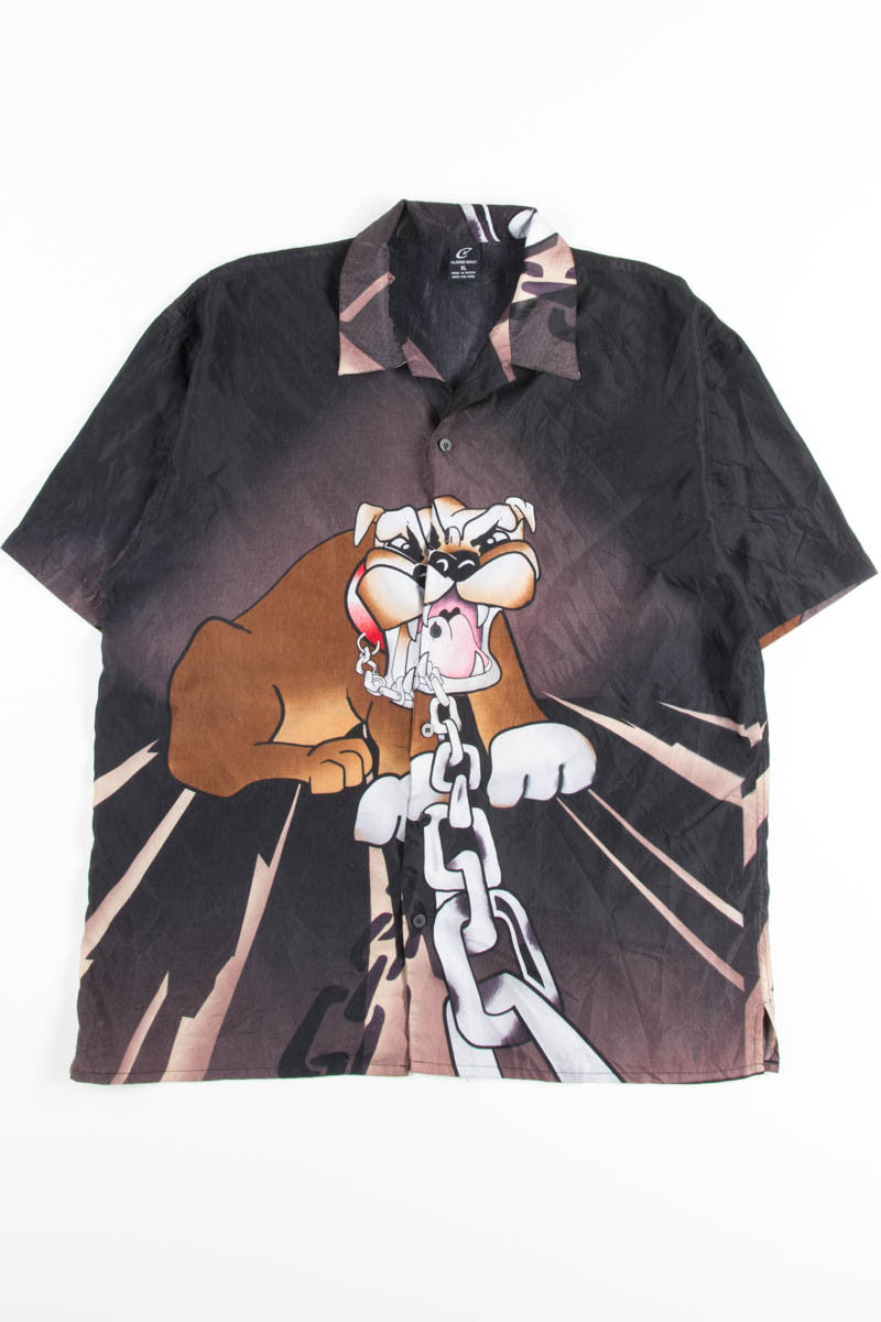 Angry Dog Rave Y2K Shirt