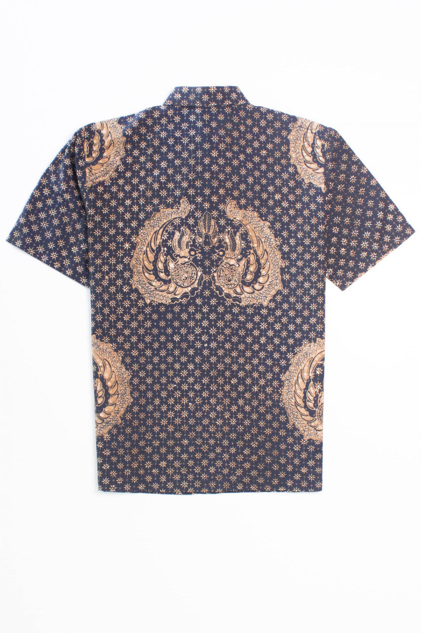 Zeta Y2K Patterned Button Up