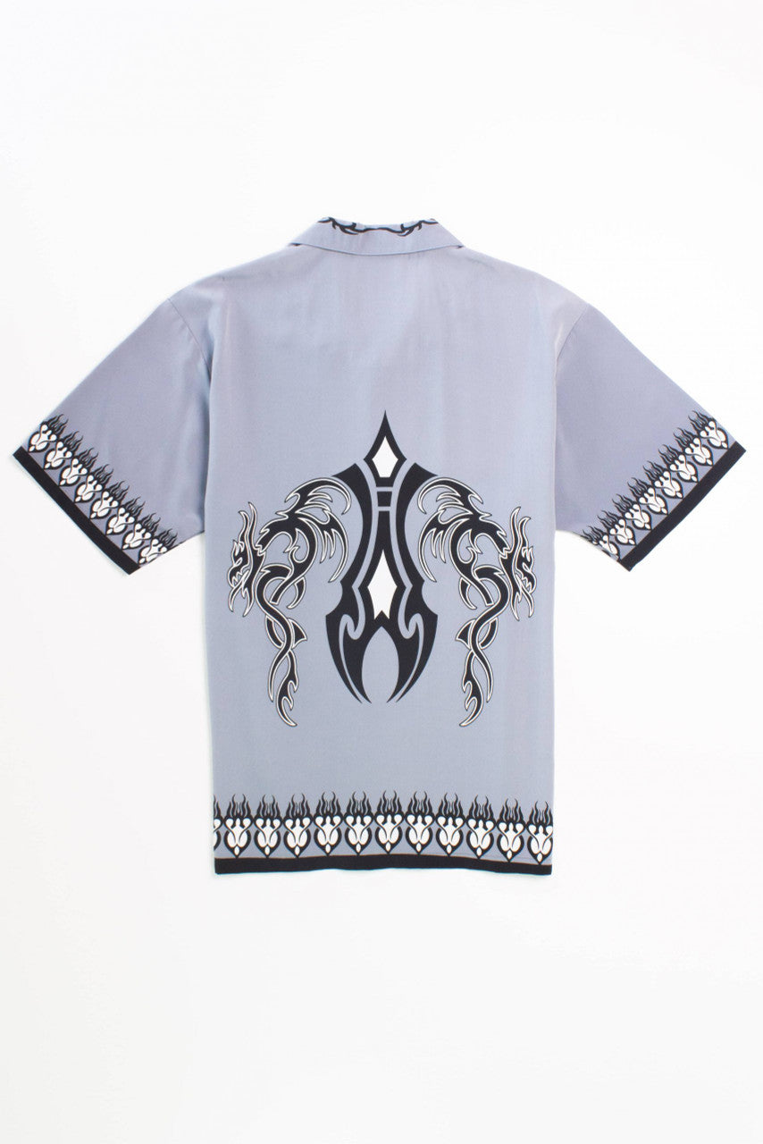 Tribal Pattern Y2K Shirt