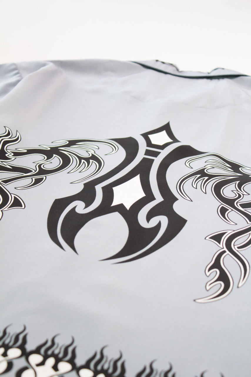 Tribal Pattern Y2K Shirt