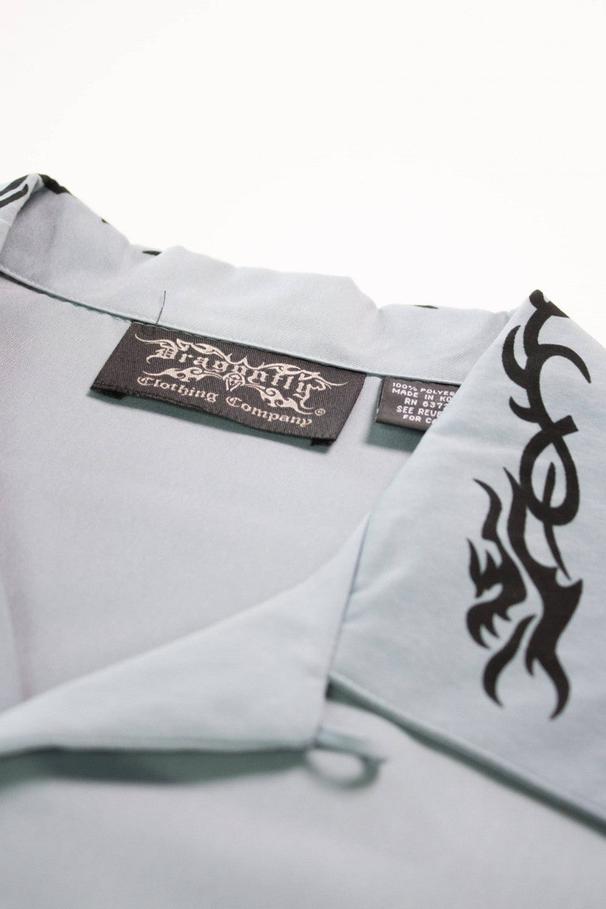 Tribal Pattern Y2K Shirt