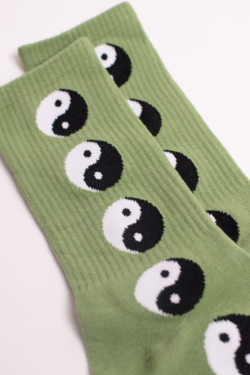 Sage Yin Yang Socks