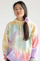 Zen Rainbow Tie Dye Hoodie