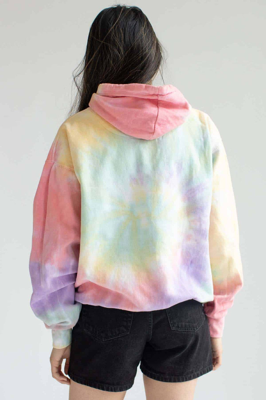 Zen Rainbow Tie Dye Hoodie