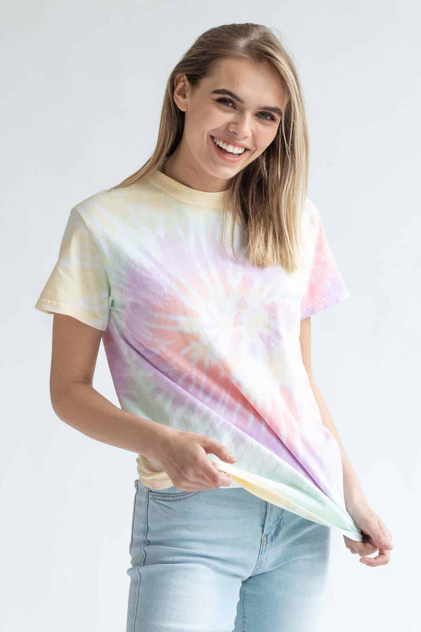 Zen Rainbow Tie Dye Shirt