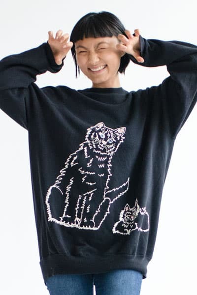 Vintage Animal Sweatshirts