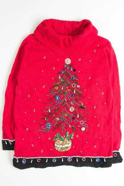 Vintage Ugly Christmas Turtlenecks