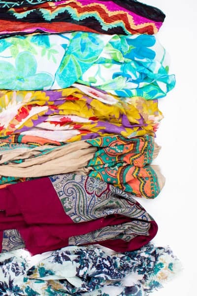 Assorted Vintage Scarves