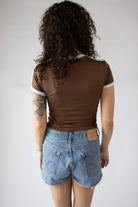 Double Layer Ringer Jersey T-Shirt