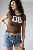 Double Layer Ringer Jersey T-Shirt