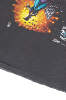 Vintage Charlotte Hornets Superhero T-Shirt