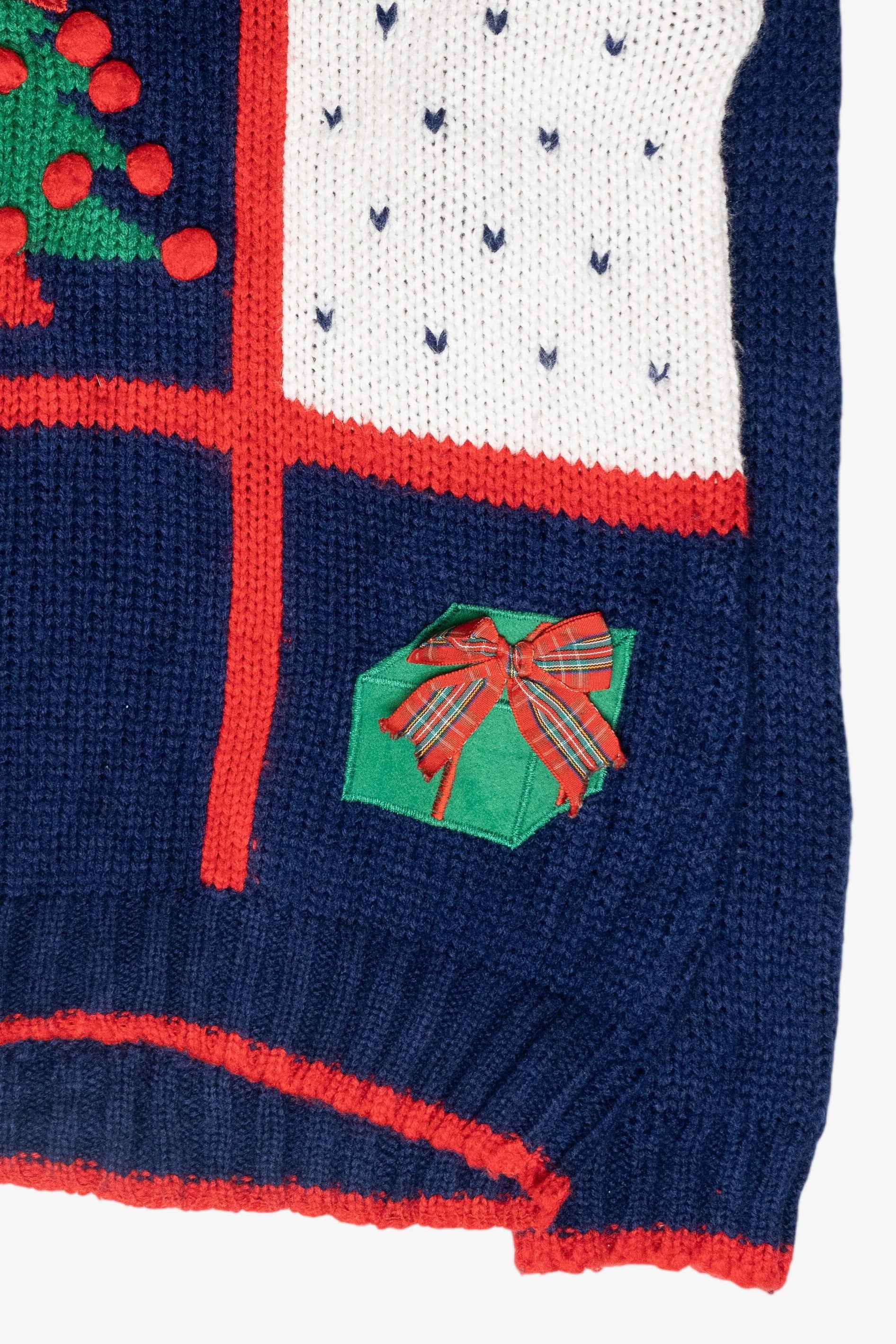 Icon Gird Vintage Ugly Christmas Sweater (1980s)