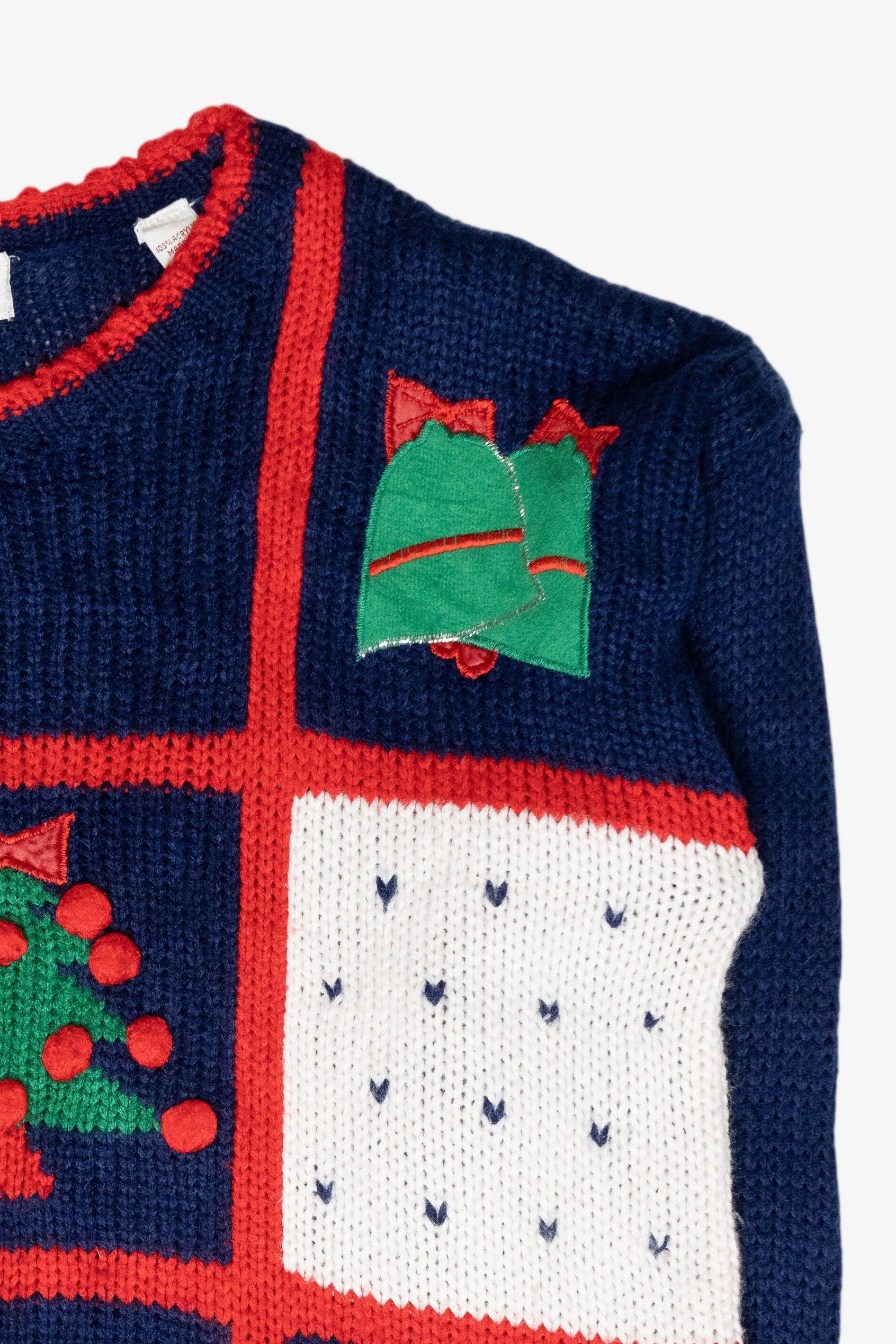 Icon Gird Vintage Ugly Christmas Sweater (1980s)
