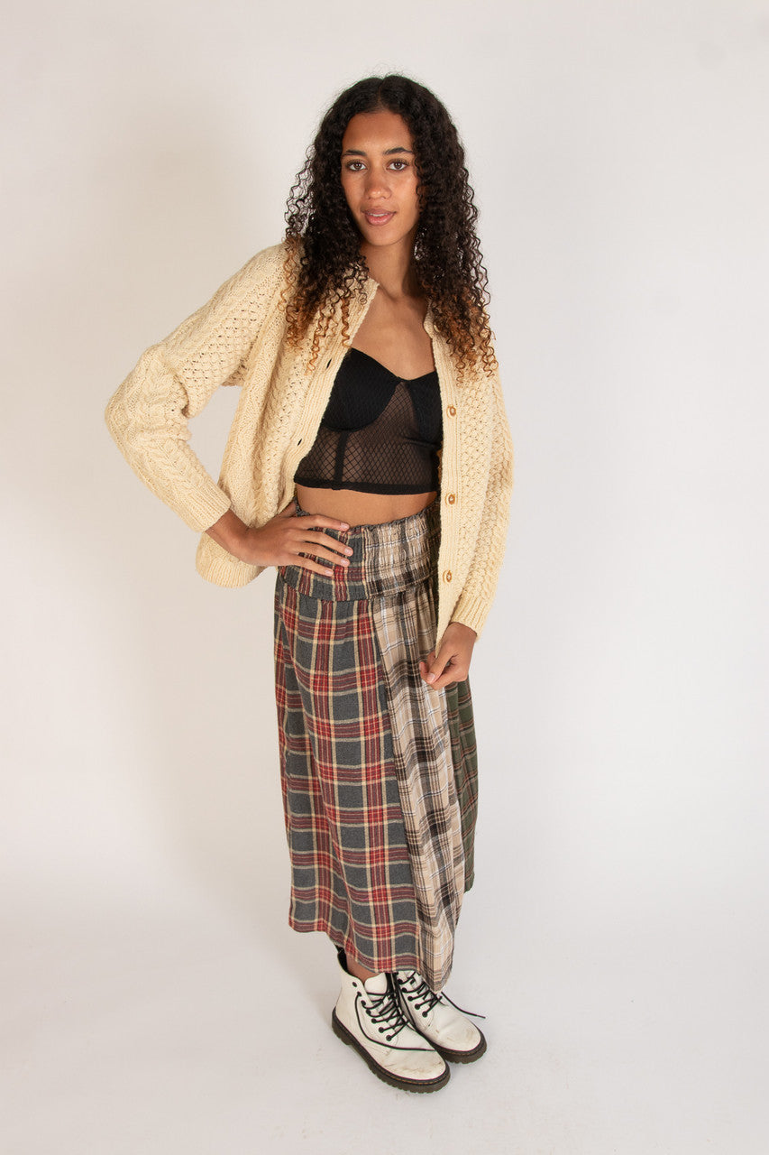 Vintage Fisherman Cardigan Sweater 1015
