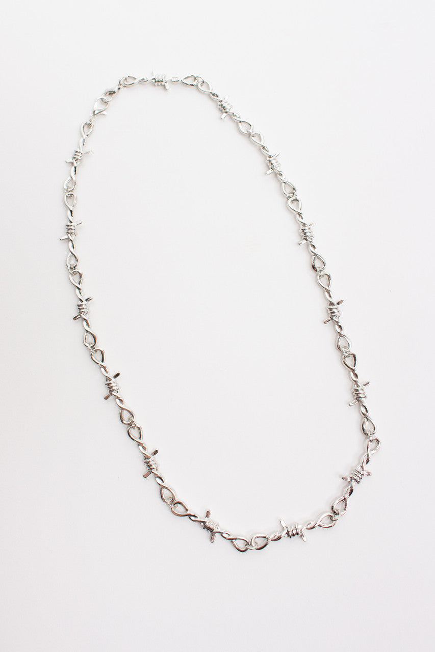 Barbed Wire Necklace