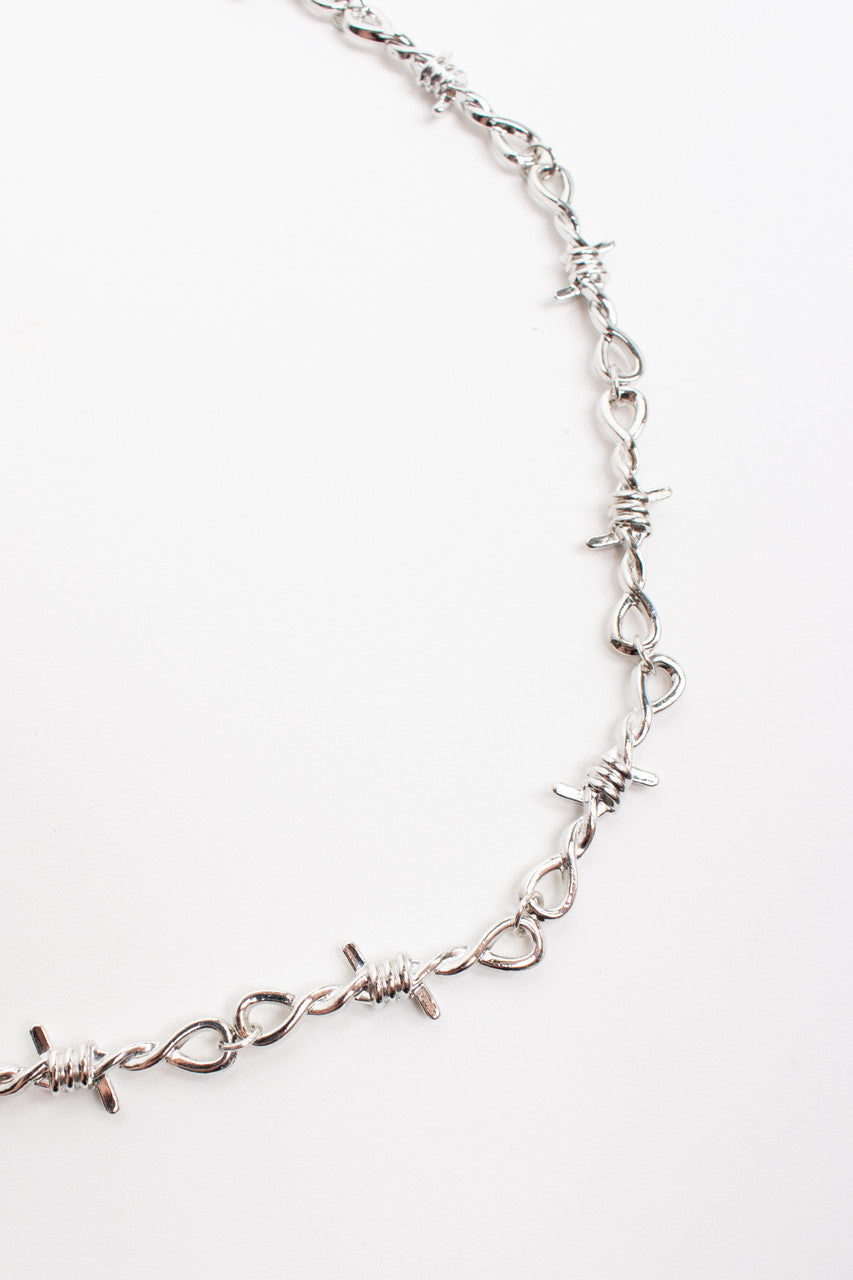 Barbed Wire Necklace