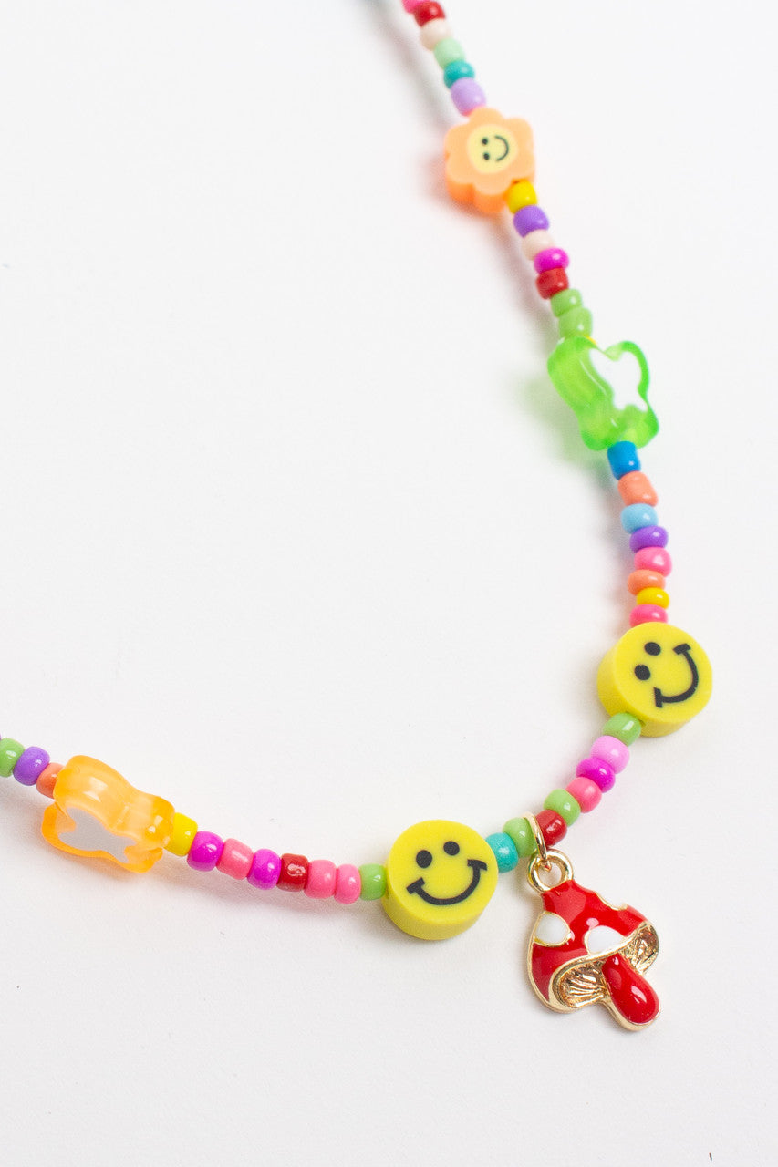 Springtime Beaded Necklace