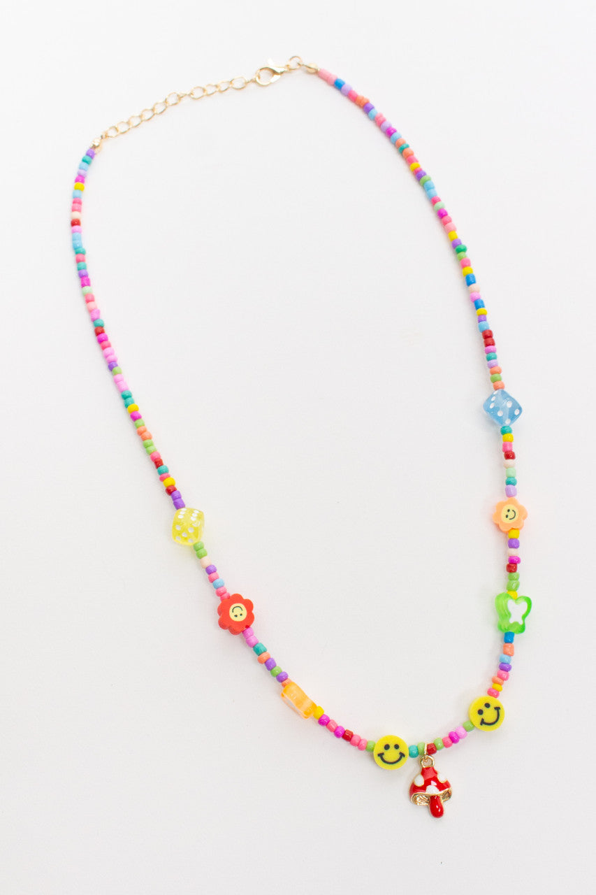 Springtime Beaded Necklace