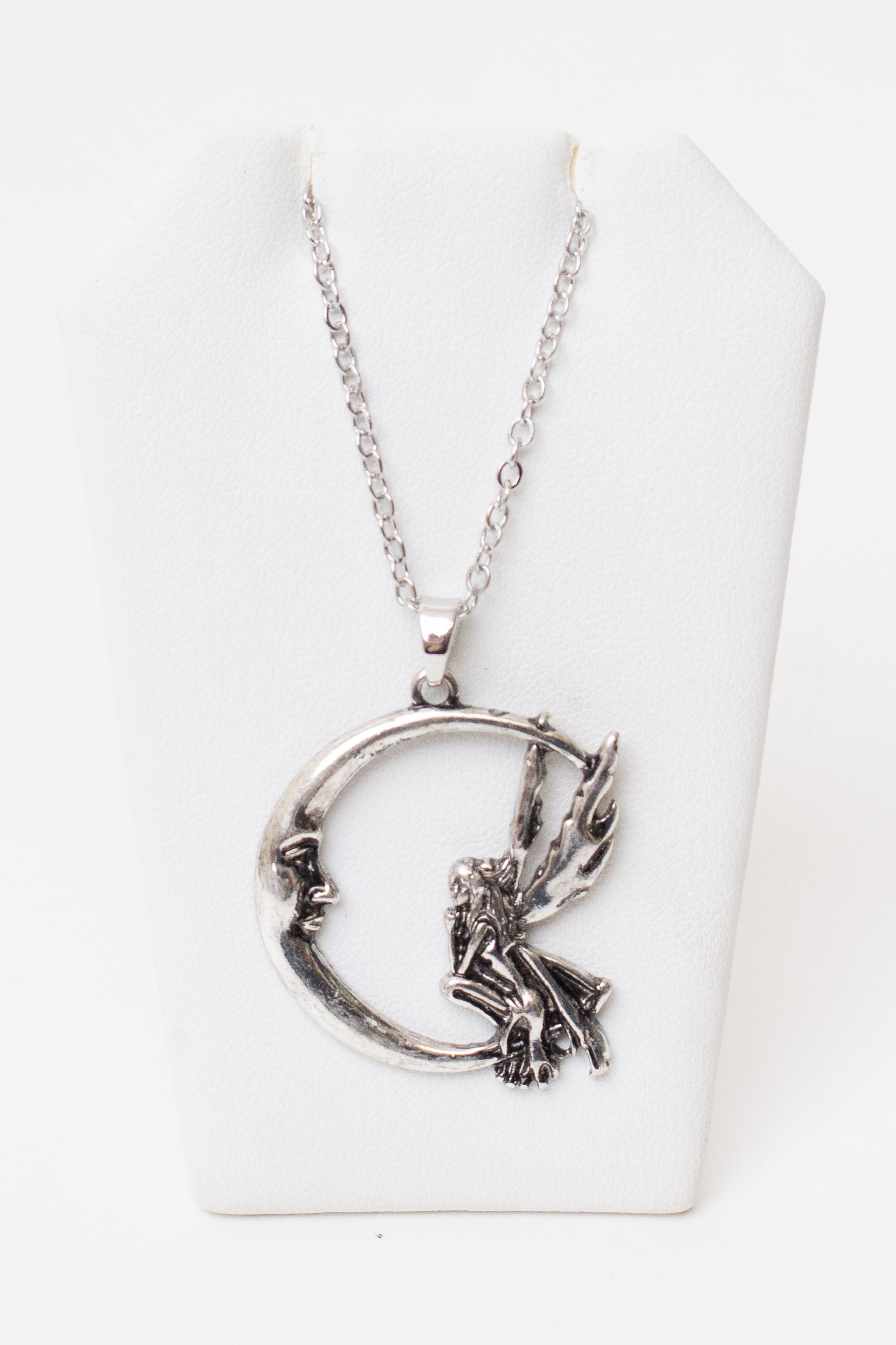 Fairy Moon Pendant Necklace