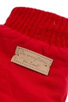 Red Puffer Flip Mittens
