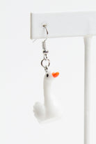 Swan Figurine Earrings