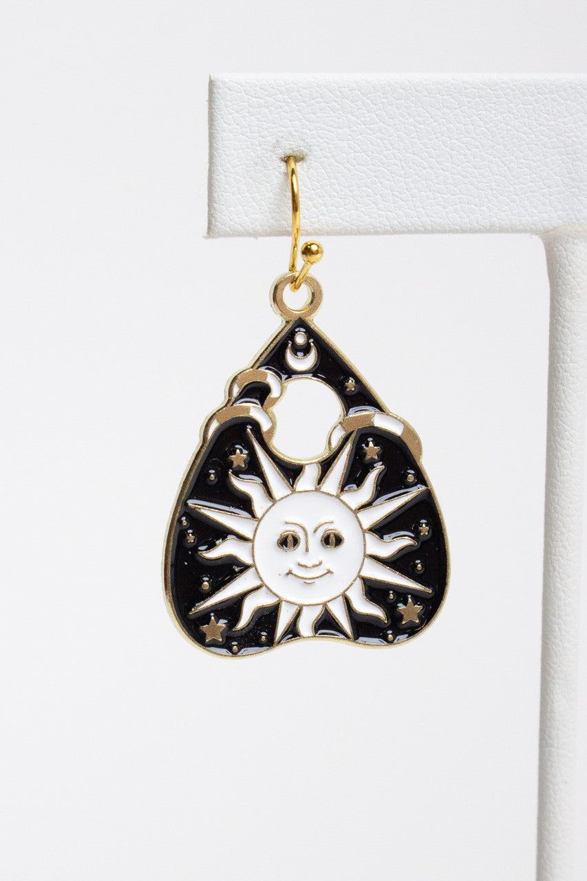 Sun Planchette Earrings