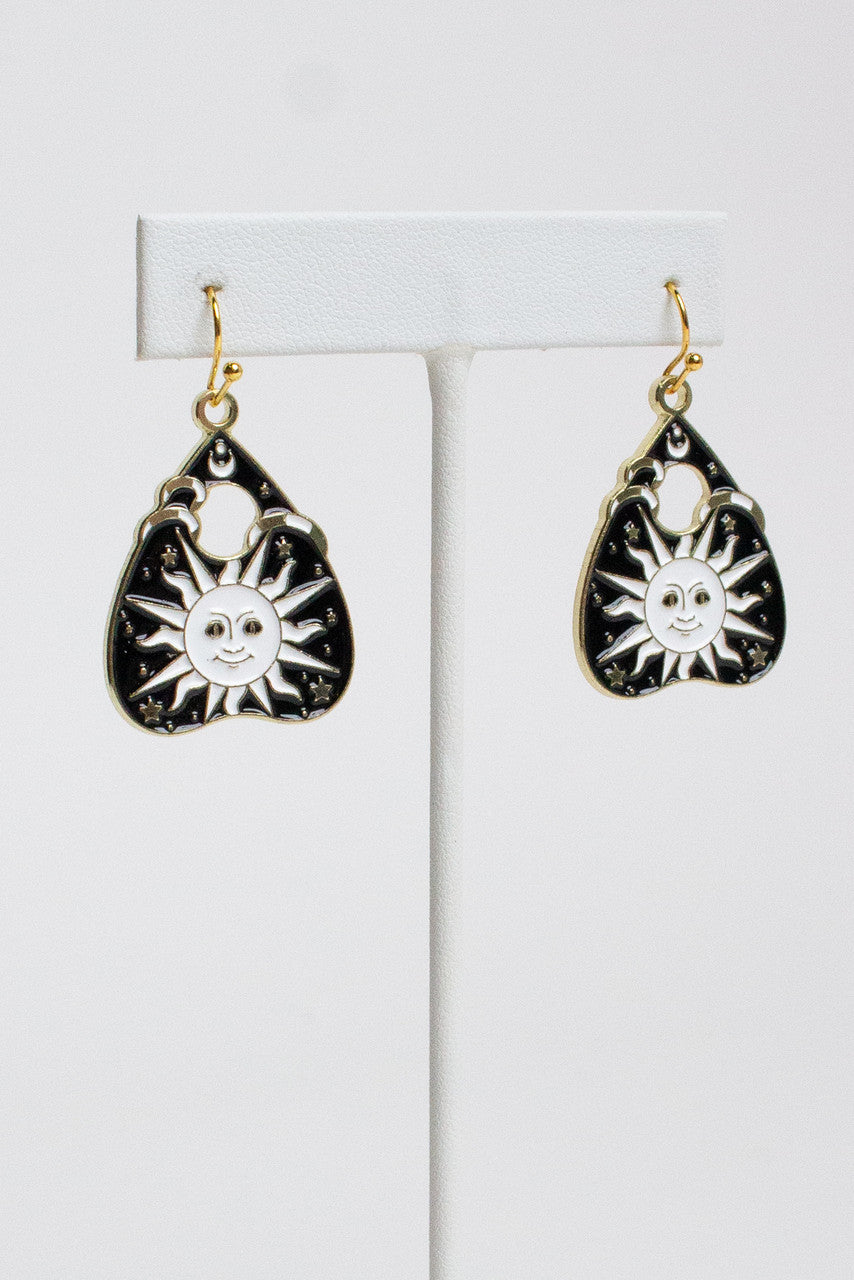 Sun Planchette Earrings