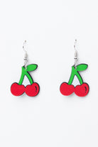 Cartoon Cherry Earrings
