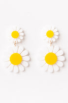 Double Daisy Earrings