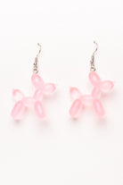 Glitter Balloon Animal Earrings