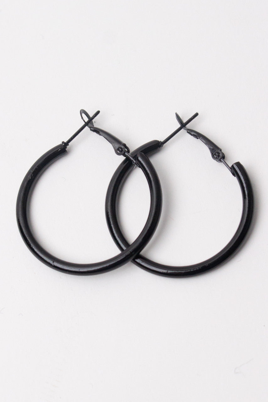 Basic Hoop Earrings Set