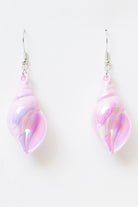 Iridescent Sea Shell Earrings
