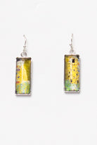Classic Painting Earrings - Yellow (The Kiss)