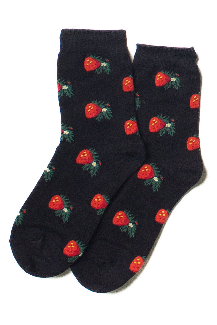 Strawberry Patch Socks