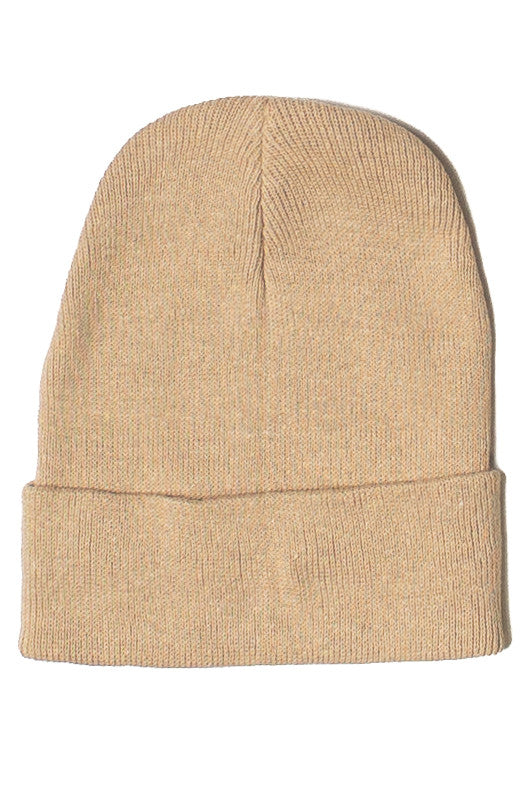 Solid Knit Beanie