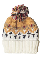 Knit Pom Fair Isle Beanie