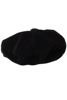 Velvet Corduroy Chain Cabbie Hat