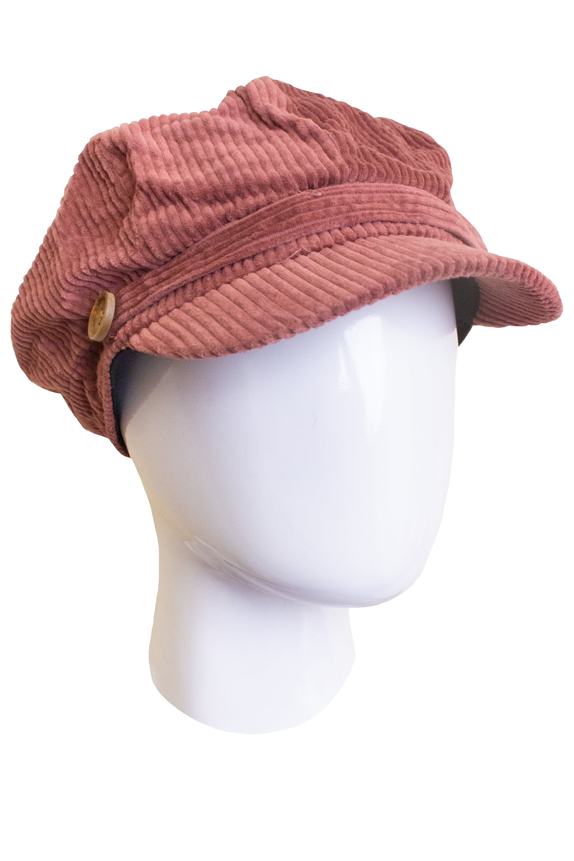 Wide Wale Corduroy Cabbie Hat