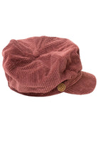 Wide Wale Corduroy Cabbie Hat