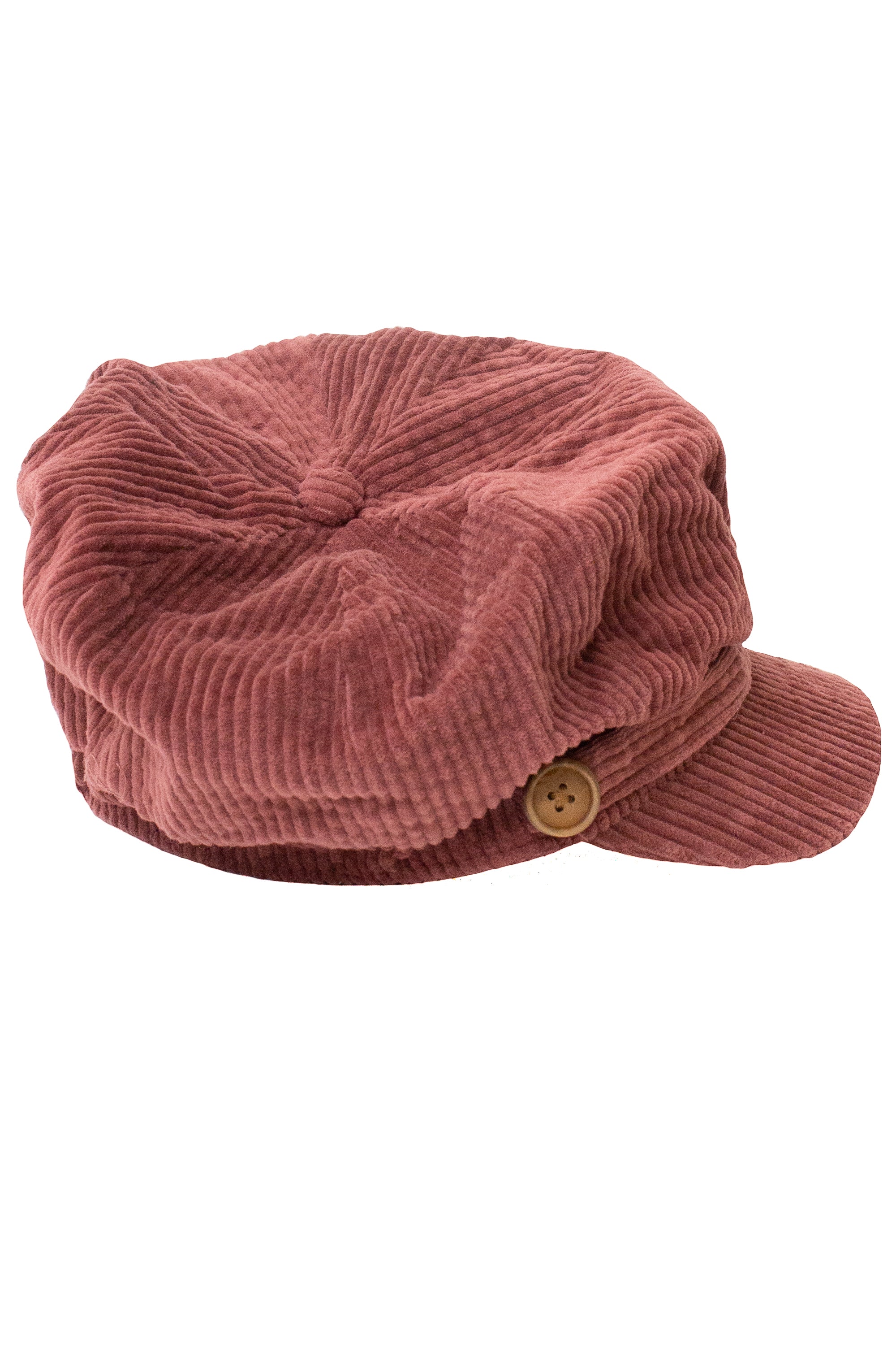 Wide Wale Corduroy Cabbie Hat