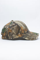 Realtree Woodland Camo Hat Side