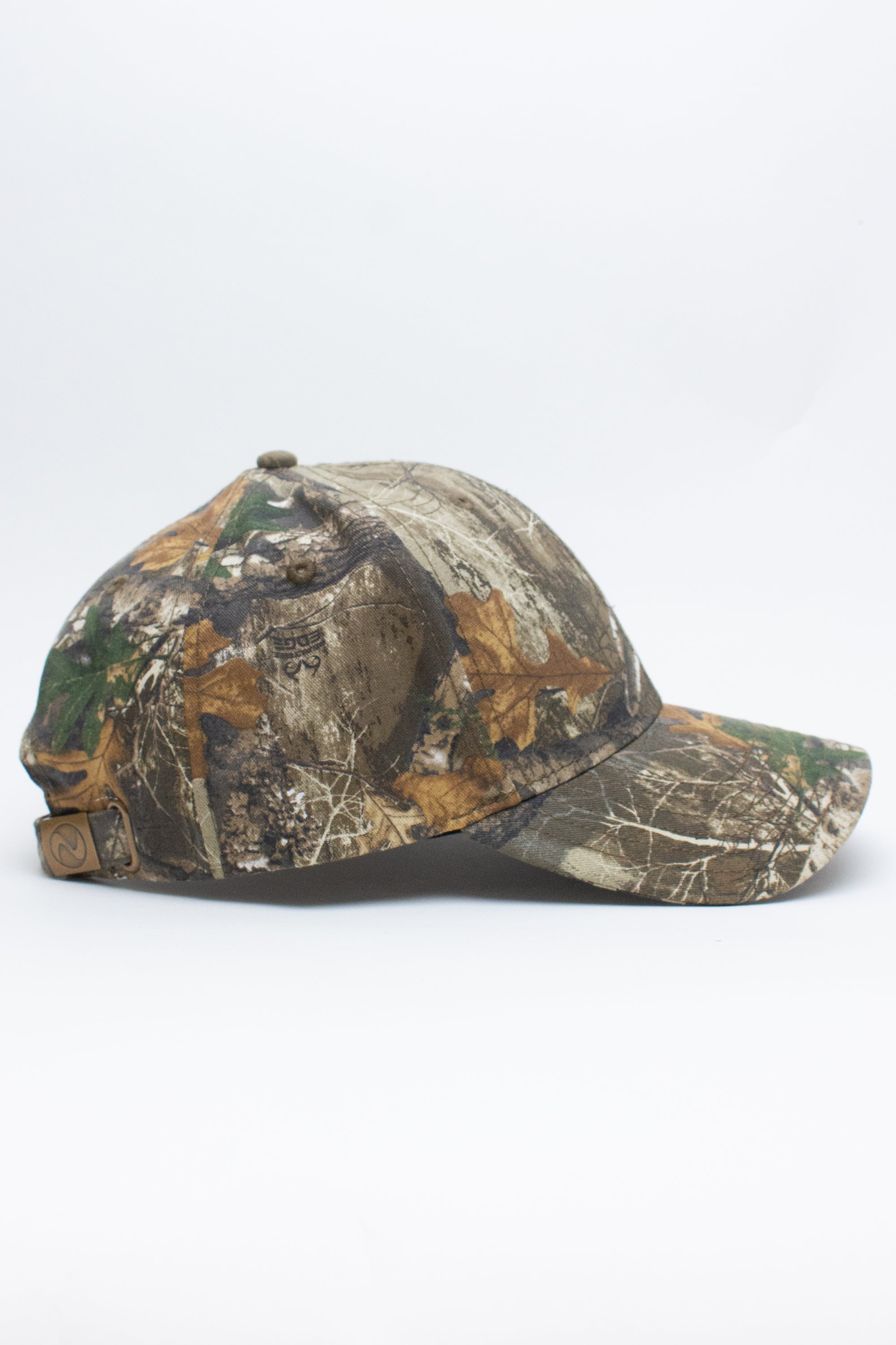 Realtree Woodland Camo Hat Side
