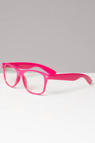 Square Neon Glasses