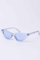 Clear Colored Cat Eye Sunglasses