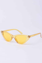 Clear Colored Cat Eye Sunglasses